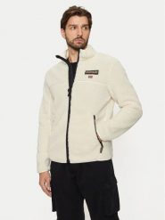 Napapijri Polar Tynik NP0A4IA9 Beżowy Regular Fit. Brązowe bluzy z polaru Napapijri, m, bez wzorów, z polaru, bez kaptura. Za 619.99 zł.