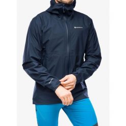 Kurtka z membraną męska Montane Spirit Lite Jacket. Niebieskie kurtki Montane, m, bez wzorów, bez kaptura. Za 881.99 zł.