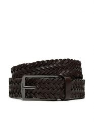 Calvin Klein Pasek Męski Ck Casual Elongated Braided 35mm K50K512655 Brązowy. Brązowe paski CALVIN KLEIN, bez wzorów, ze skóry, casualowe. Za 189.99 zł.