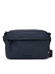 Tommy Hilfiger Saszetka Th Colour Ew Reporter AM0AM13219 Granatowy. Niebieskie saszetki i nerki Tommy Hilfiger, bez wzorów, ze skóry. Za 219.99 zł.