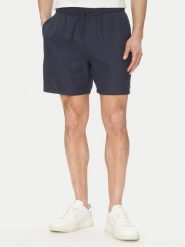 BOSS Szorty materiałowe 50540134 Granatowy Regular Fit. Niebieskie szorty Boss, m, bez wzorów, z bawełny. Za 319.99 zł.