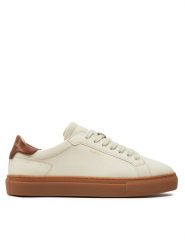 Flamingos Life Sneakersy Hampton Court Hcbrona Écru. Buty sportowe casual Flamingos Life, bez wzorów, ze skóry, bez zapięcia. Za 419.99 zł.