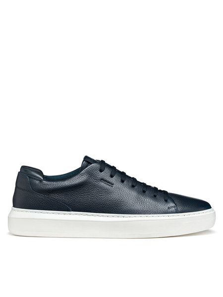 Geox Sneakersy U Deiven U655WA 00047 C4002 Granatowy. Niebieskie buty sportowe casual Geox, bez wzorów, ze skóry, bez zapięcia. Za 349.99 zł.