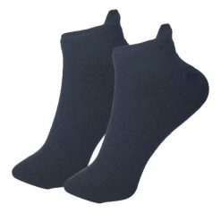 Skarpetki krótkie z wełny merino - 2 szt. Szare skarpety WOOLONA, bez wzorów, z elastanu. Za 72.00 zł.