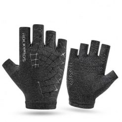 Rękawiczki rowerowe / sportowe ROCKBROS (S202) elastyczne. Szare rękawiczki ROCKBROS, bez wzorów, z materiału. Za 29.99 zł.