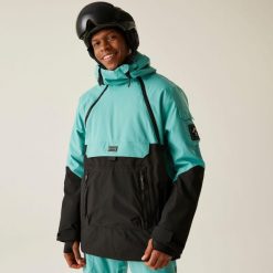 Kurtka narciarska męska z membraną T-Bar Overhead II Dare 2b. Niebieskie kurtki narciarskie i snowboardowe Dare 2B, m, bez wzorów, z tkaniny, narciarskie. W wyprzedaży za 599.99 zł.