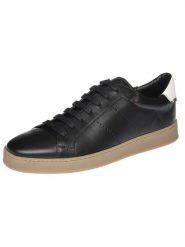 Cinque Skórzane sneakersy "Vincenzo" w kolorze czarnym rozmiar: 46. Czarne buty sportowe casual Cinque, bez wzorów, bez zapięcia. Za 324.26 zł.