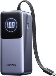 Ugreen PB723 20000 mAh USB 2x USB-C 130W szary. Szare powerbanki . Za 169.90 zł.