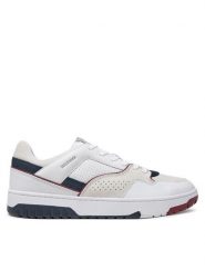 Tommy Hilfiger Sneakersy Th Basket Modern Street Lth FM0FM05211 Biały. Białe buty sportowe casual Tommy Hilfiger, bez wzorów, ze skóry, bez zapięcia. Za 449.99 zł.