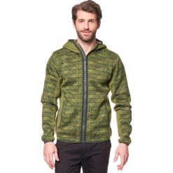 Bluza polarowa "Puez Printed" w kolorze zielonym. Bluzy z kapturem marki Salewa. W wyprzedaży za 389.95 zł.