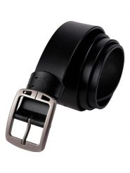 The Time of Bocha Skórzany pasek w kolorze czarnym rozmiar: 110. Czarne paski The Time of Bocha, bez wzorów, z materiału. Za 126.99 zł.