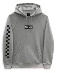 Bluza sportowa męska Vans MN Versa Standard Hoodie. Szare bluzy z kapturem Vans, m, bez wzorów, z bawełny, z kapturem. Za 316.70 zł.