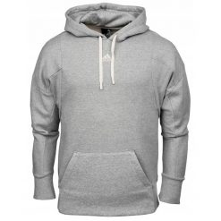 Adidas bluza męska Studio Lounge Fleece Hoodie rozmiar S. Szare bluzy z kapturem Adidas, m, bez wzorów, z bawełny, z kapturem. Za 229.99 zł.