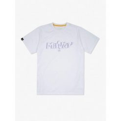 Koszulka sportowa MANTO Tag 24 z krótkim rękawem. Białe t-shirty sportowe Manto, bez wzorów, bez ramiączek. Za 52.99 zł.