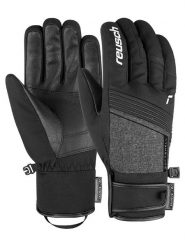 Reusch Rękawiczki funkcyjne "Luca R-TEX® XT" w kolorze czarno-szarym rozmiar: 10,5. Czarne rękawiczki Reusch, bez wzorów, ze skóry. Za 164.02 zł.