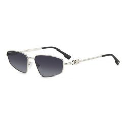 Okulary przeciwsłoneczne DSQUARED2 ICON 0015/S 010 dla mężczyzn, rozmiar 60 mm. Szare okulary przeciwsłoneczne Dsquared, prostokątne. Za 815.45 zł.