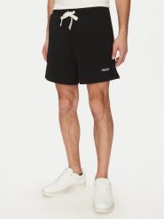 HUGO Szorty sportowe Dulasho 50534677 Czarny Relaxed Fit. Czarne krótkie spodenki sportowe Hugo, m, bez wzorów, z bawełny. Za 319.99 zł.