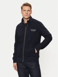 Jack&Jones Bluza Bluarchie 12228676 Granatowy Regular Fit. Niebieskie bluzy Jack&Jones, m, bez wzorów, z bawełny, bez kaptura. Za 199.99 zł.