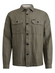 PME Legend Koszula - Regular fit - w kolorze khaki rozmiar: L. Brązowe koszule PME Legend, l, bez wzorów, z bawełny, bez kołnierzyka, bez ramiączek. Za 278.66 zł.