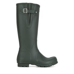 Kalosze Hunter. Zielone śniegowce Hunter, bez zapięcia. Za 599.99 zł.