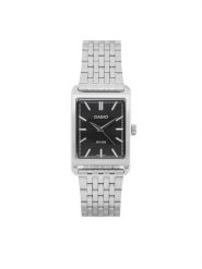 Casio Zegarek MTP-B215D-1AVER Srebrny. Szare, analogowe zegarki Casio, srebrne. Za 399.99 zł.