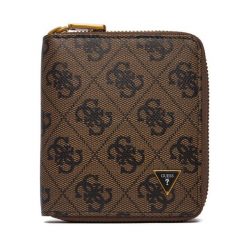 Portfel Guess. Brązowe portfele Guess, z aplikacjami. Za 329.99 zł.