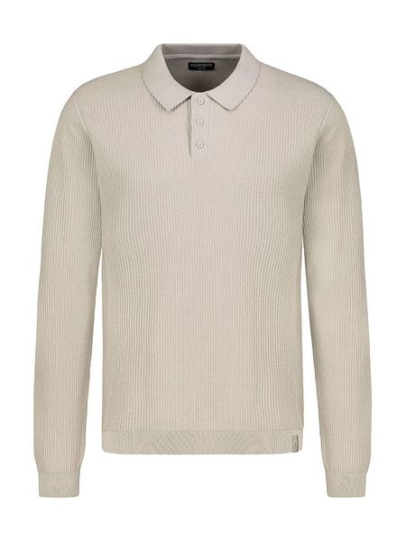 Eight2Nine Koszulka polo w kolorze kremowym rozmiar: L. Brązowe koszulki polo Eight2Nine, l, bez wzorów, ze splotem, bez kołnierzyka, bez ramiączek. Za 113.99 zł.