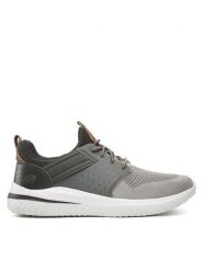 Skechers Sneakersy Cicada 210238/GYBK Szary. Szare buty sportowe casual Skechers, bez wzorów, z materiału, bez zapięcia. Za 269.99 zł.