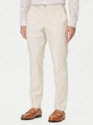 Guess Spodnie materiałowe M4YB01 WG9Z2 Écru Regular Fit. Spodnie materiałowe Guess, m, z aplikacjami, z bawełny. Za 349.99 zł.