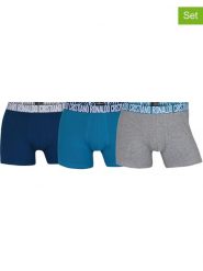 CR7 Bokserki (3 pary) w kolorze niebieskim rozmiar: XL. Niebieskie bokserki CR7, xl, bez wzorów, z bawełny. Za 65.99 zł.