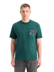 Scotch & Soda Koszulka w kolorze zielonym rozmiar: L. Zielone bezrękawniki Scotch & Soda, l, bez wzorów, z bawełny, bez kołnierzyka, bez ramiączek. Za 132.67 zł.