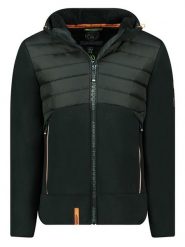 Geographical Norway Kurtka polarowa "Timeup" w kolorze czarnym rozmiar: S. Czarne kurtki Geographical Norway, s, bez wzorów, z materiału, bez kaptura. Za 152.98 zł.