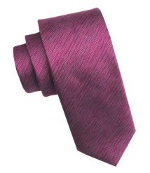 Elegancki i Modny Męski Krawat - Angelo di Monti - Malinowy Róż, Melanż. Czerwone krawaty i muchy Angelo di Monti, bez wzorów, z tkaniny. Za 45.00 zł.