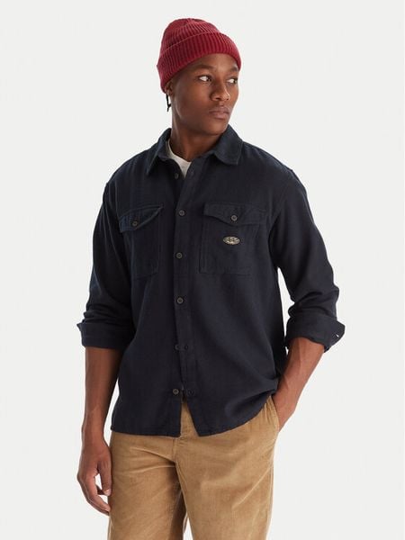 Billabong Koszula Del Mar Flannel EBYWT03018 Granatowy Regular Fit. Niebieskie koszule Billabong, m, bez wzorów, z bawełny, bez kołnierzyka, bez ramiączek. Za 269.99 zł.