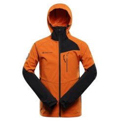 Kurtka softshell męska Alpine Pro Esprit. Brązowe kurtki Alpine Pro, m, bez wzorów, z softshellu, bez kaptura. W wyprzedaży za 299.00 zł.