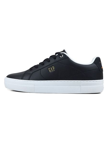 GAP Sneakersy "Portland" w kolorze czarnym rozmiar: 46. Czarne buty sportowe casual GAP, bez wzorów, bez zapięcia. Za 106.38 zł.