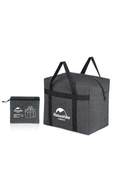Torba Naturehike Outdoor Storage Bag. Czarne torby na ramię NATUREHIKE, bez wzorów, z materiału, na ramię, bez dodatków. Za 49.99 zł.