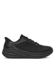Skechers Sneakersy Bobs Skillz 118431 BBK Czarny. Czarne buty sportowe casual Skechers, bez wzorów, z materiału, bez zapięcia. Za 269.99 zł.