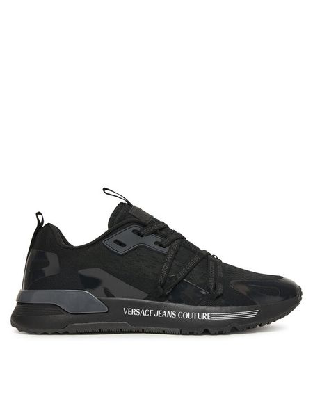 Versace Jeans Couture Sneakersy 79YA3SA8 ZSD07 Czarny. Czarne buty sportowe casual Versace Jeans Couture, bez wzorów, z jeansu, bez zapięcia. Za 489.99 zł.