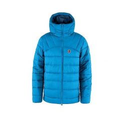 Kurtka zimowa Fjällräven Expedition Mid Bleue - Mężczyzna. Niebieskie kurtki Fjällräven, na zimę, m, bez wzorów, z materiału, z kapturem. Za 1,844.20 zł.