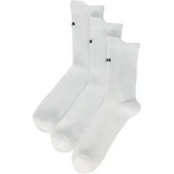 Sos Skarpety Cinto 3 Pack z elastycznego poliestru – 1002 White. Białe skarpety SOS, bez wzorów, z elastanu. Za 121.50 zł.