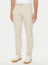 Tommy Hilfiger Spodnie materiałowe Denton MW0MW36429 Beżowy Straight Fit. Brązowe spodnie materiałowe Tommy Hilfiger, m, bez wzorów, z bawełny. Za 379.99 zł.