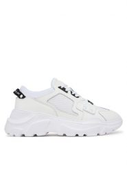 Versace Jeans Couture Sneakersy 80YA3SC4 ZSE20 Biały. Białe buty sportowe casual Versace Jeans Couture, bez wzorów, z jeansu, bez zapięcia. Za 1,029.00 zł.