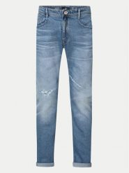 Petrol Industries Jeansy M-1040-DNM056 Niebieski Tapered Fit. Niebieskie jeansy Petrol Industries, m. Za 139.99 zł.
