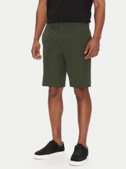 BOSS Szorty materiałowe S_Commuter_10.5 Inch 50540337 Zielony Slim Fit. Zielone szorty Boss, m, bez wzorów, z materiału. Za 449.99 zł.