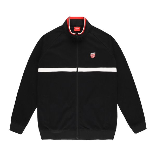 Bluza męska PROSTO Tracktop Icool. Czarne bluzy bez kaptura Prosto., m, bez wzorów, z bawełny, bez kaptura. Za 169.99 zł.