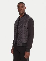KARL LAGERFELD Kurtka bomber 505064554504 Czarny Regular Fit. Czarne kurtki KARL LAGERFELD, m, bez wzorów, z syntetyku, bez kaptura. Za 1,729.00 zł.
