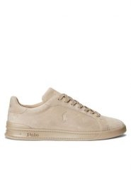 Polo Ralph Lauren Sneakersy Hrt Ct Ii 809877601001 Beżowy. Brązowe buty sportowe casual Polo Ralph Lauren, bez wzorów, ze skóry, bez zapięcia. Za 629.99 zł.