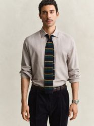 Gant koszula flanelowa Mężczyźni Regular Fit Bawełna brązowy, XXL. Brązowe koszule GANT, m, bez wzorów, z bawełny, bez kołnierzyka, bez ramiączek. Za 749.95 zł.