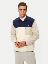 Polo Ralph Lauren Polar 710951455001 Beżowy Regular Fit. Brązowe bluzy z polaru Polo Ralph Lauren, m, bez wzorów, z polaru, bez kaptura. Za 839.99 zł.